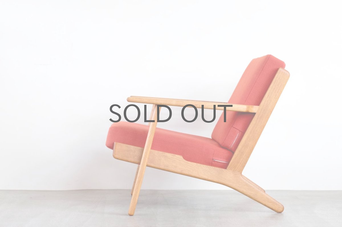 画像3: ビンテージ北欧家具/Hans j Wegner/ハンス J ウェグナー/ゲタマ/GE290/オーク/クッションはお好きなカラーで張替え代込 (3)