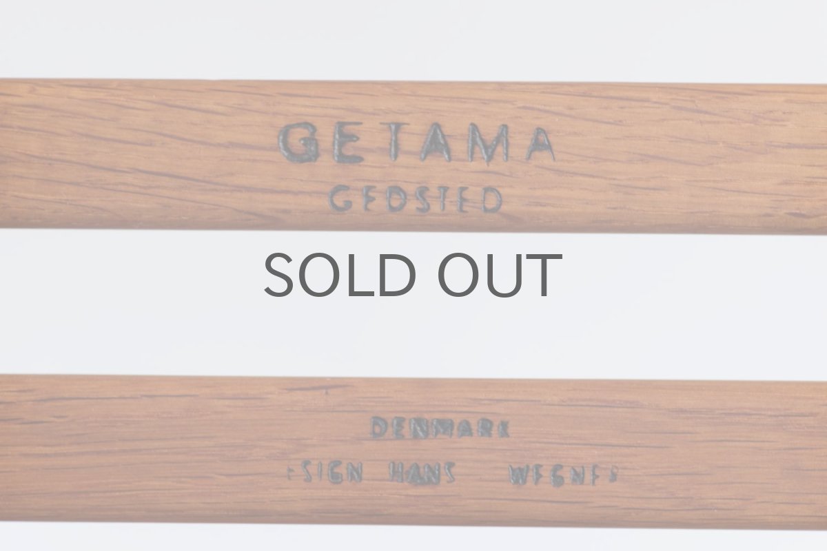 画像4: ビンテージ北欧家具/Hans j Wegner/ハンス J ウェグナー/ゲタマ/GE290オットマン/オーク/クッションはお好きなカラーで張替え代込 (4)