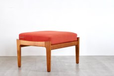 画像1: ビンテージ北欧家具/Hans j Wegner/ハンス J ウェグナー/ゲタマ/GE290オットマン/オーク/クッションはお好きなカラーで張替え代込 (1)