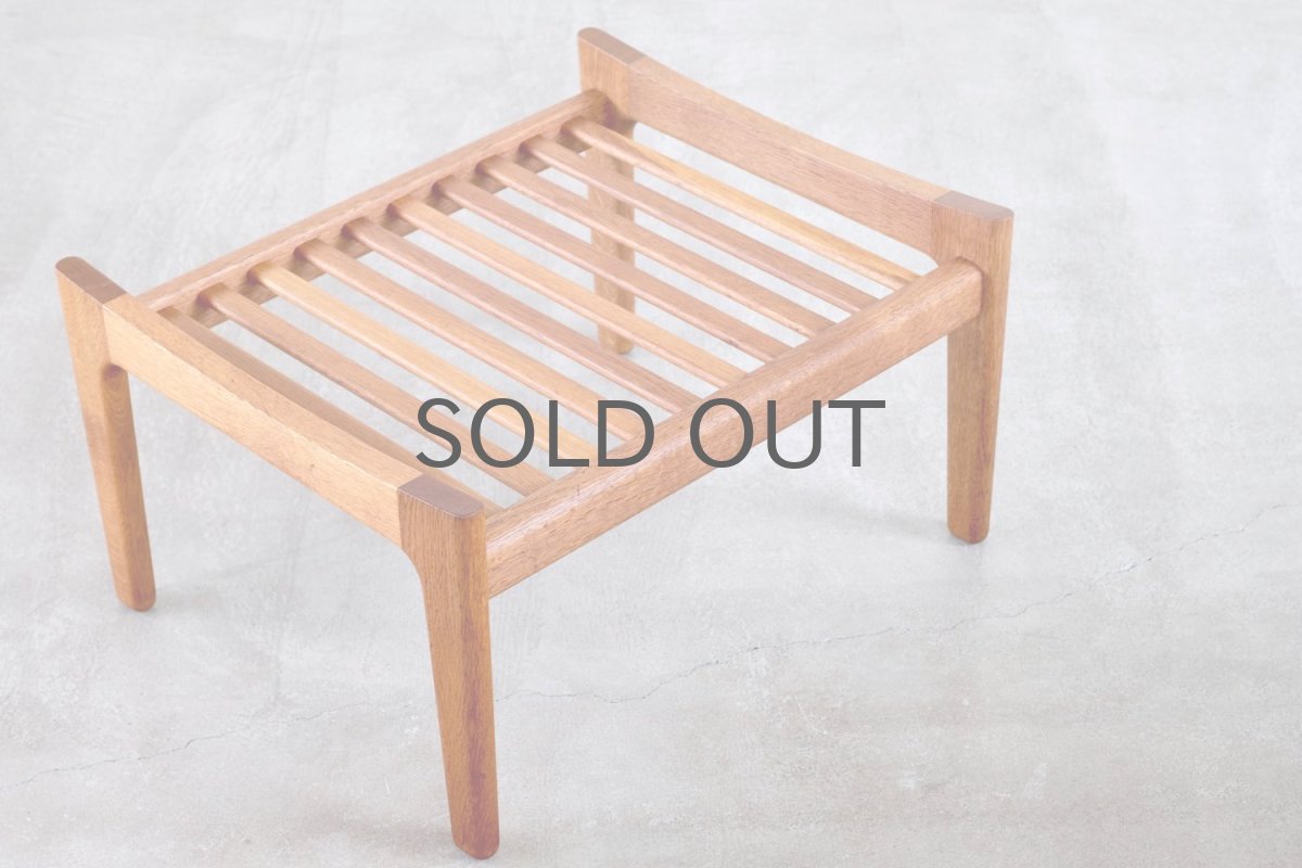 画像3: ビンテージ北欧家具/Hans j Wegner/ハンス J ウェグナー/ゲタマ/GE290オットマン/オーク/クッションはお好きなカラーで張替え代込 (3)