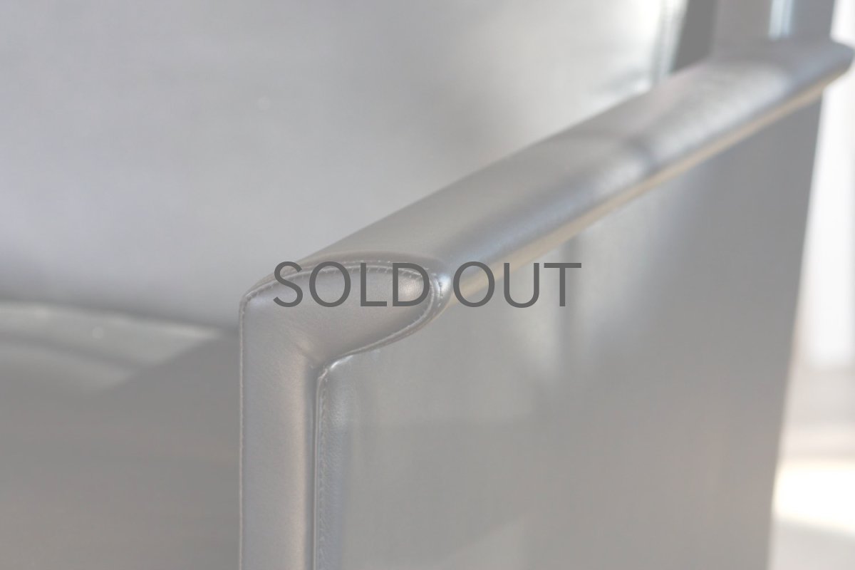 画像7: ビンテージ北欧家具/Søborg Møbelfabrik/革張り/ローズウッド/3人掛けソファー/ダウンクッション (7)