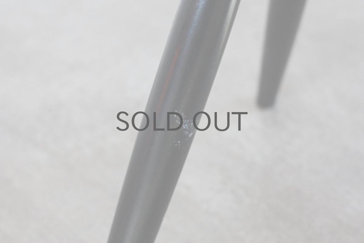 画像6: 北欧ビンテージ家具/フィンランド製/ Ilmari Tapiovaara/イルマリ・タピオヴァーラ/pirkka stool/ピルッカスツール/ハニー&ブラック (6)