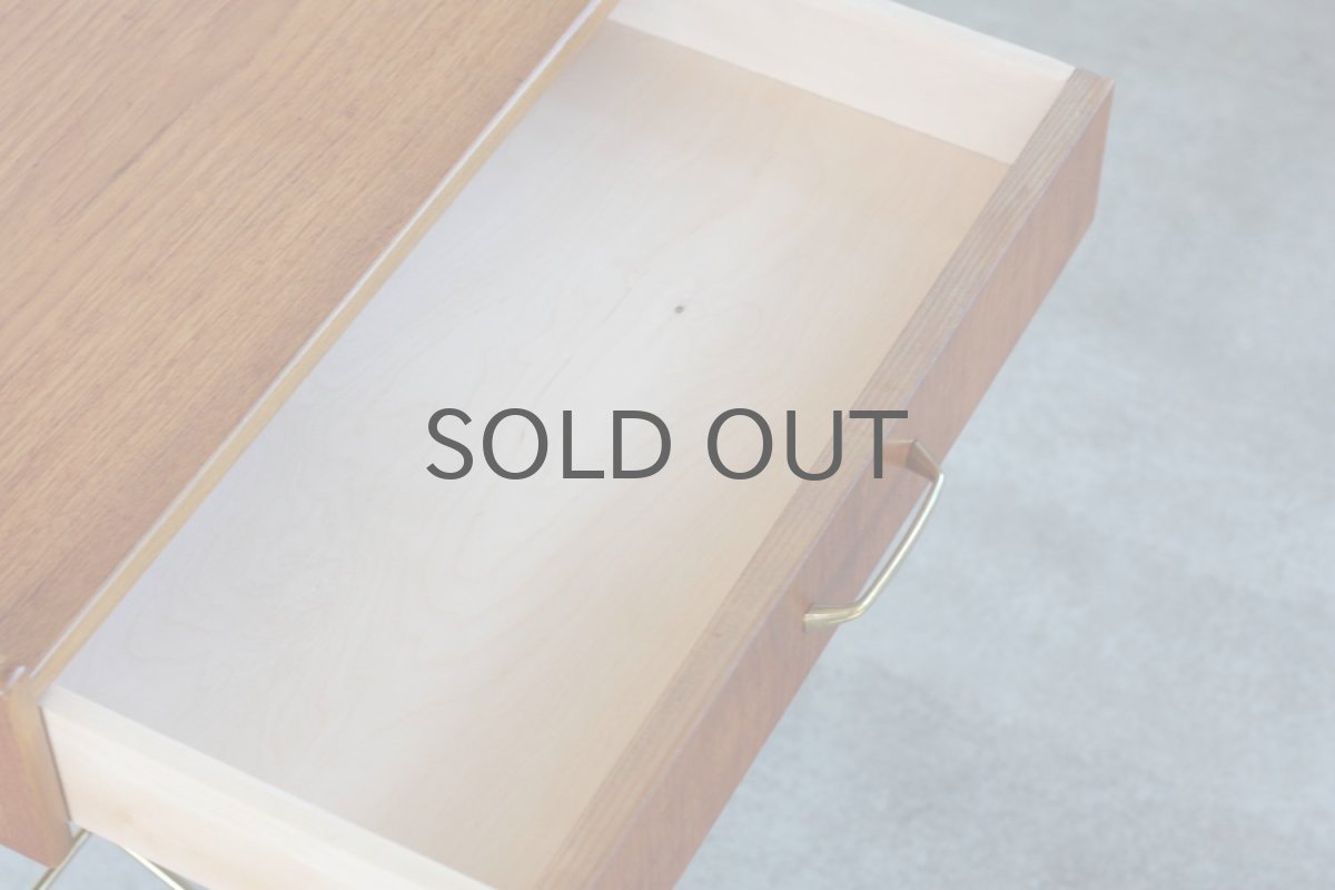 画像7: 北欧ビンテージ家具/スウェーデン/チーク×ビーチ/ベッドサイドテーブル＋マガジンラック (7)