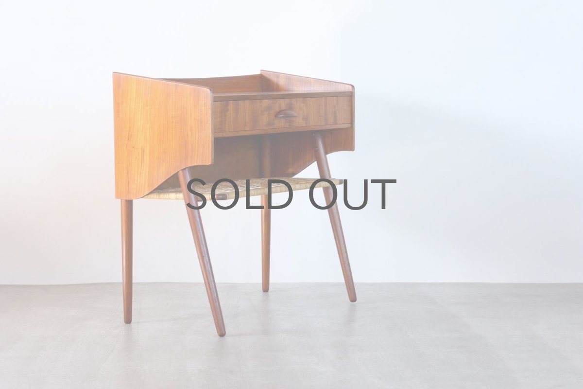 画像3: 北欧ビンテージ家具/デンマーク製/チェスト/チーク1段  (3)