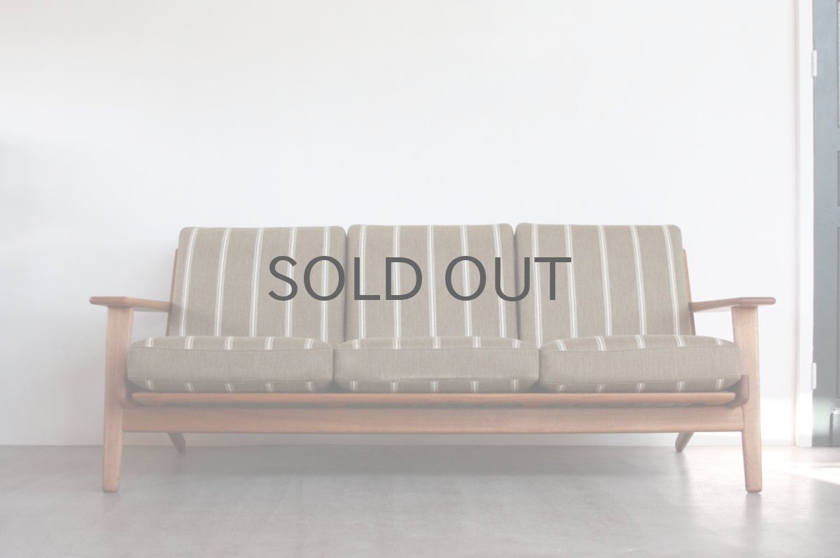 画像2: ビンテージ北欧家具/ハンス J ウェグナー/GE290/3人掛けソファー/オーク (2)