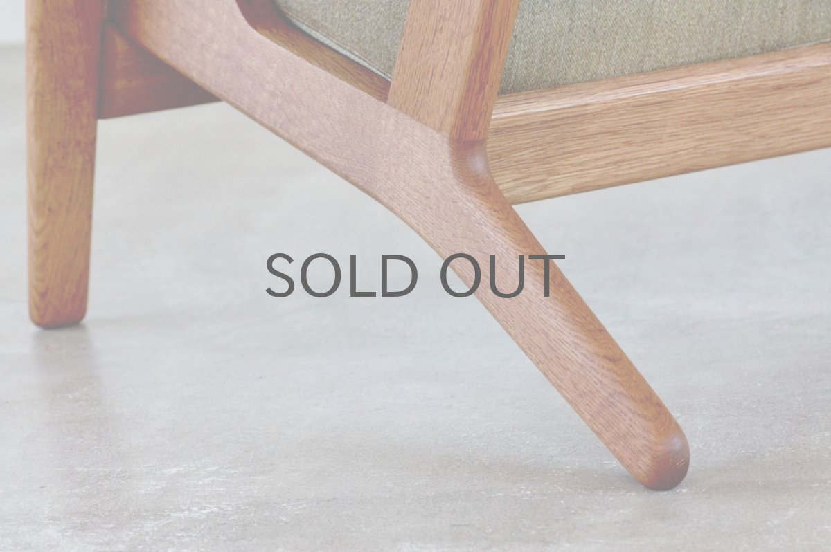 画像9: ビンテージ北欧家具/ハンス J ウェグナー/GE290/3人掛けソファー/オーク (9)