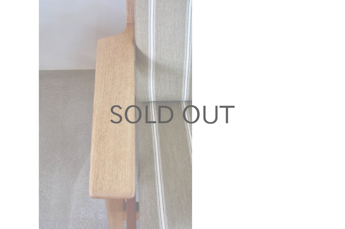 画像7: ビンテージ北欧家具/ハンス J ウェグナー/GE290/3人掛けソファー/オーク (7)