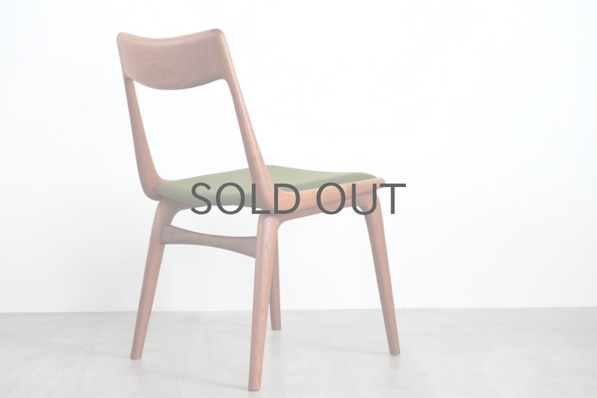 画像3: 北欧ビンテージ家具/デンマーク製/Alfred Christiansen/Boomerang Chair/ブーメランチェア/チーク/ダイニングチェア (3)