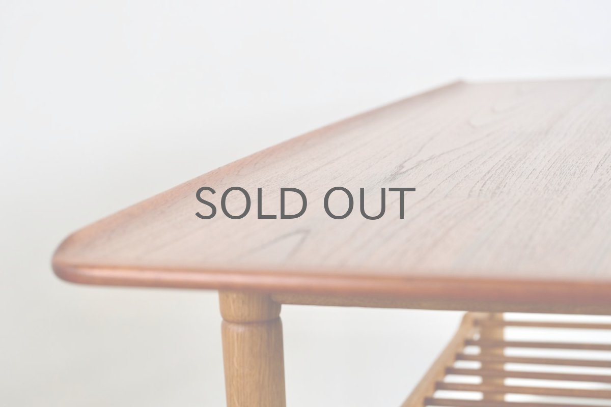 画像3: 北欧ビンテージ家具/デンマーク製/コーヒーテーブル/チーク (3)