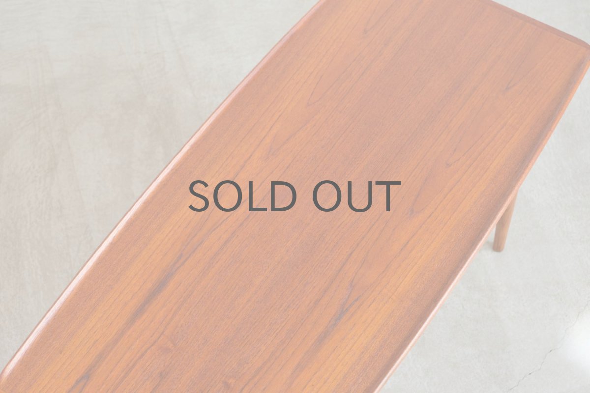 画像5: 北欧ビンテージ家具/デンマーク製/コーヒーテーブル/チーク (5)