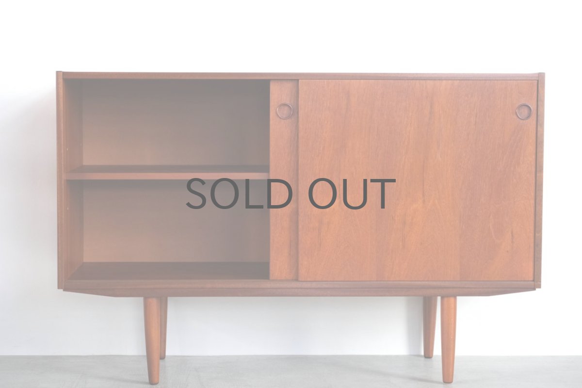 画像2: 北欧ビンテージ家具/チークサイドボード (2)