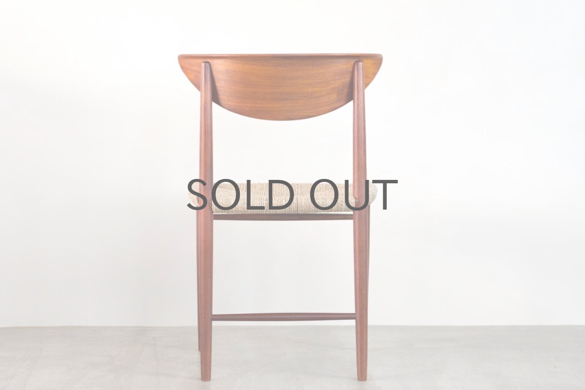画像4: 北欧ビンテージ家具/ピーター・ヴィッツ&モルガード/ダイニングチェア/シーグラス (4)