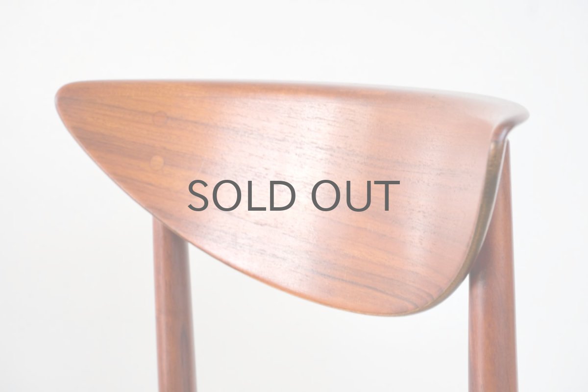 画像7: 北欧ビンテージ家具/ピーター・ヴィッツ&モルガード/ダイニングチェア/シーグラス (7)