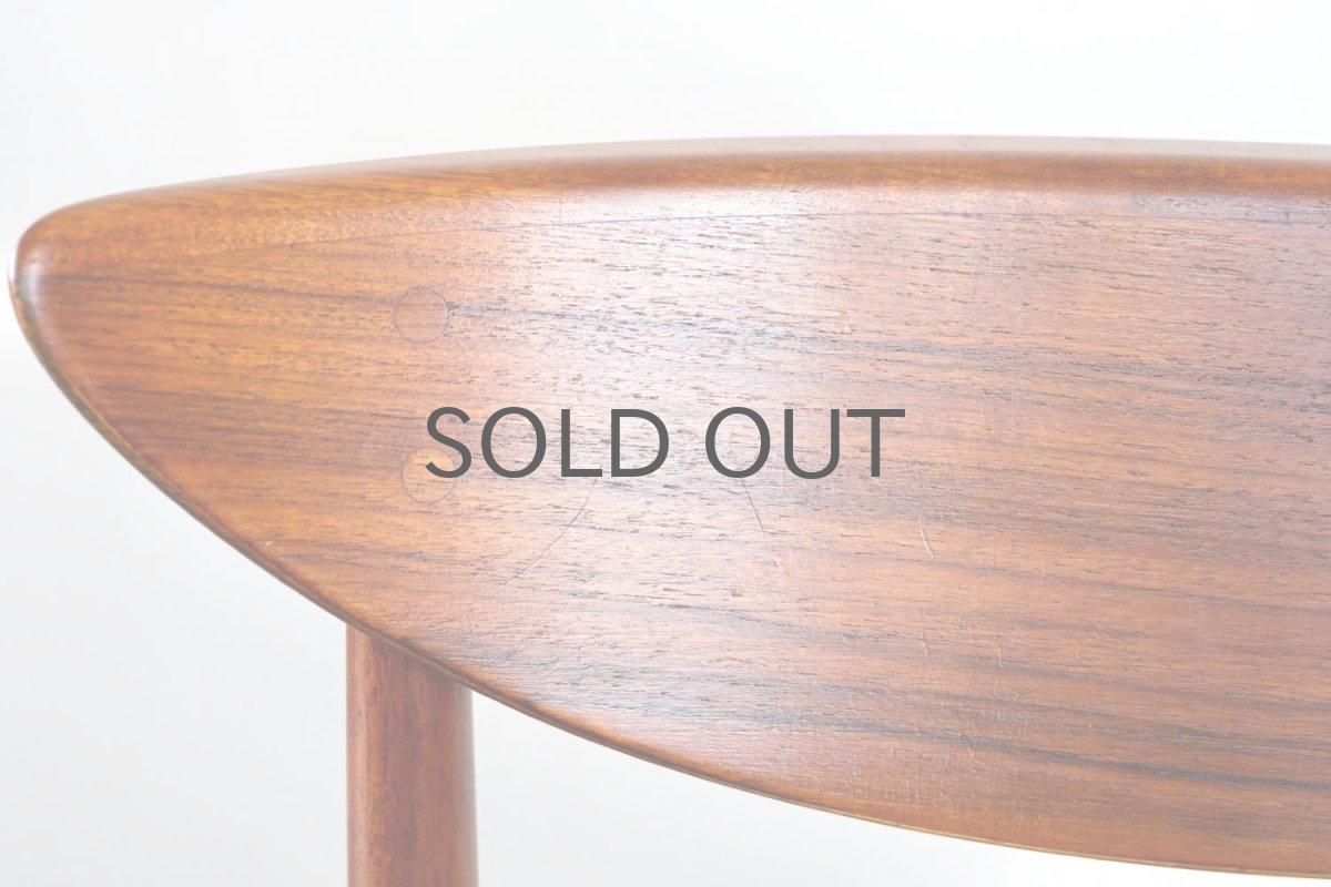 画像6: 北欧ビンテージ家具/ピーター・ヴィッツ&モルガード/ダイニングチェア/シーグラス (6)