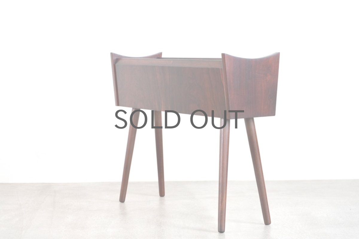 画像2: ビンテージ北欧家具/デンマーク製/ローズウッド/フラワープランター/フラワースタンド (2)