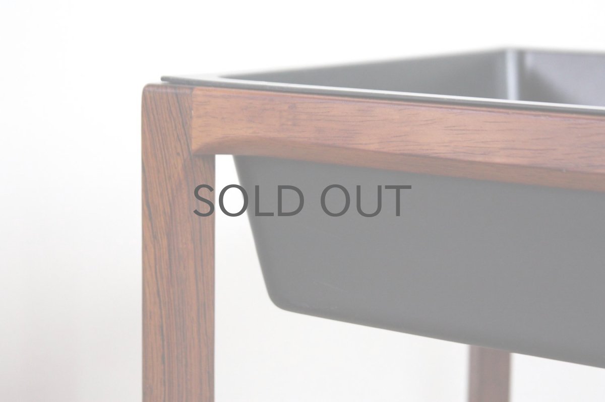 画像3: ビンテージ北欧家具/デンマーク製/Kai Kristiansen/カイ・クリスチャンセン/フラワープランター/フラワースタンド/ローズウッド (3)