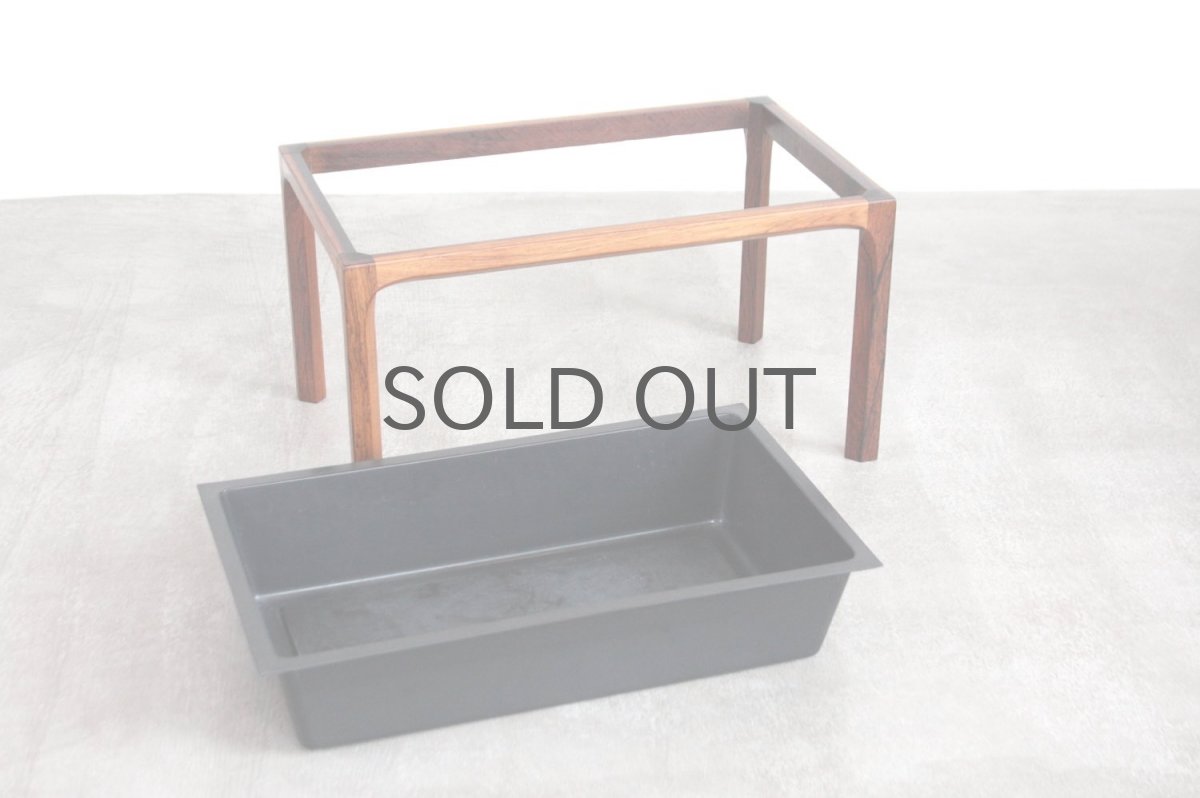 画像7: ビンテージ北欧家具/デンマーク製/Kai Kristiansen/カイ・クリスチャンセン/フラワープランター/フラワースタンド/ローズウッド (7)