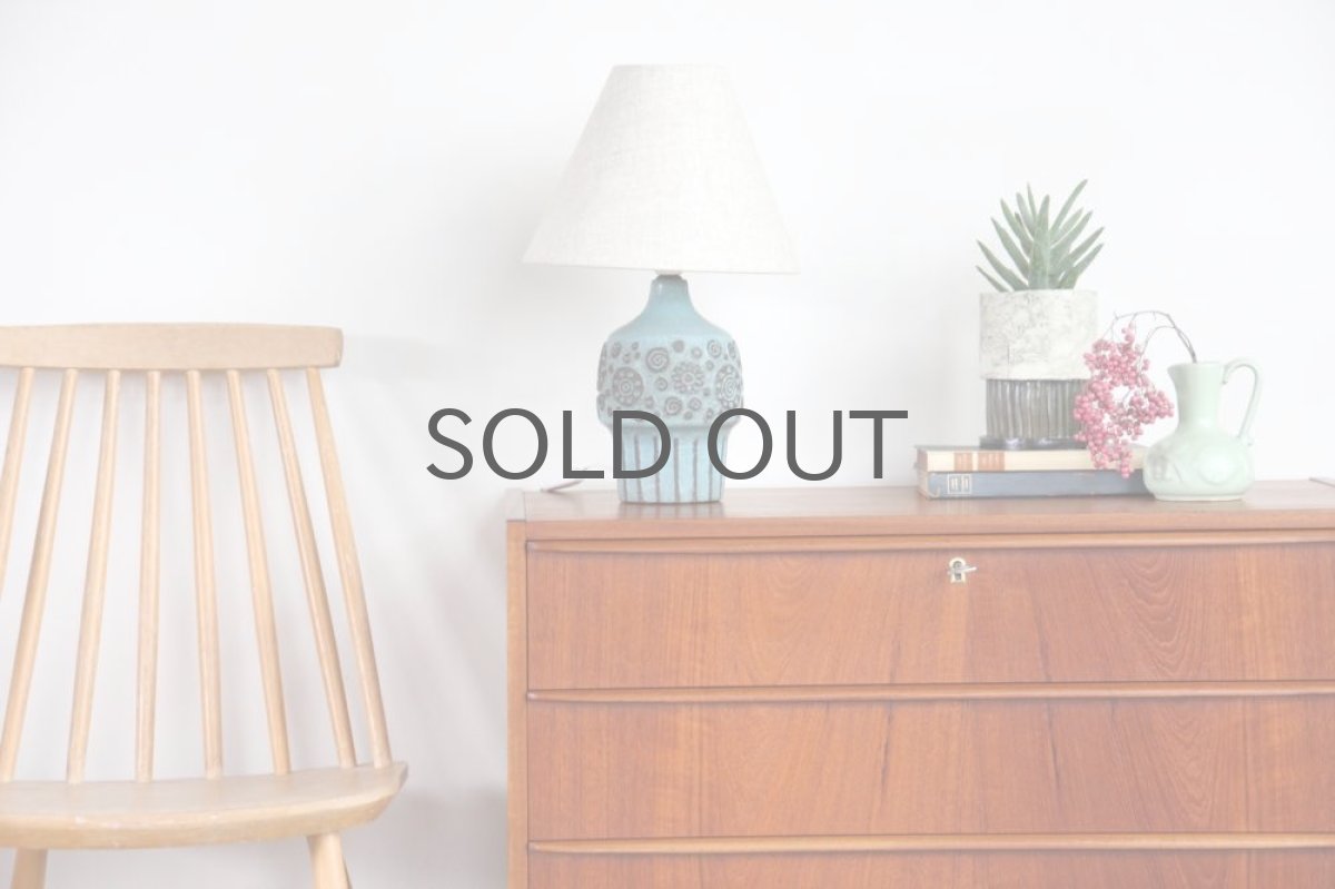 画像10: ビンテージ北欧家具／デンマーク製／チェスト／チーク３段  (10)