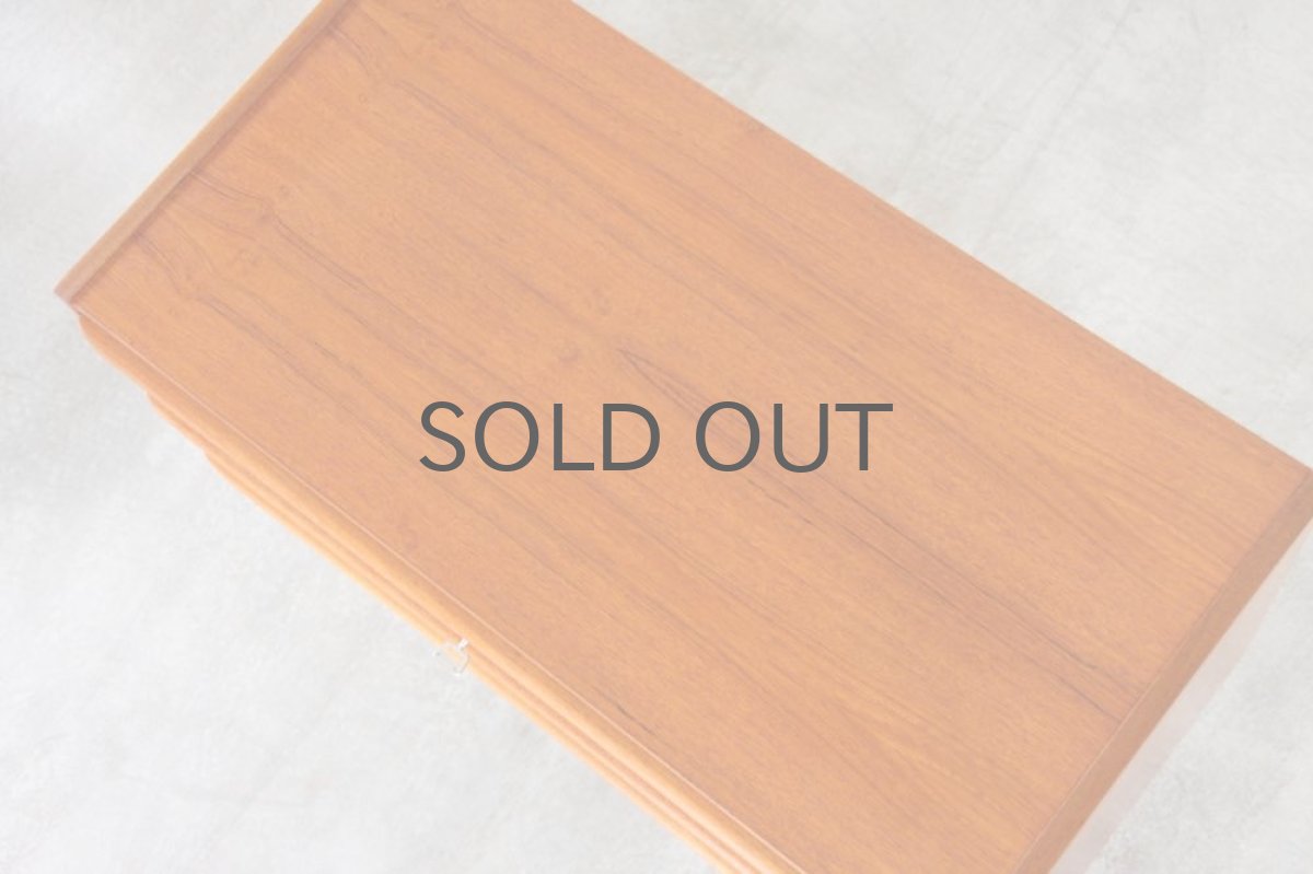 画像6: ビンテージ北欧家具／デンマーク製／チェスト／チーク３段  (6)