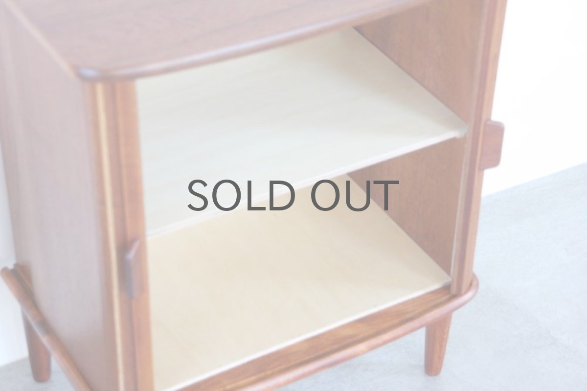 画像7: ビンテージ北欧家具／デンマーク製／ジャバラキャビネット／チーク (7)