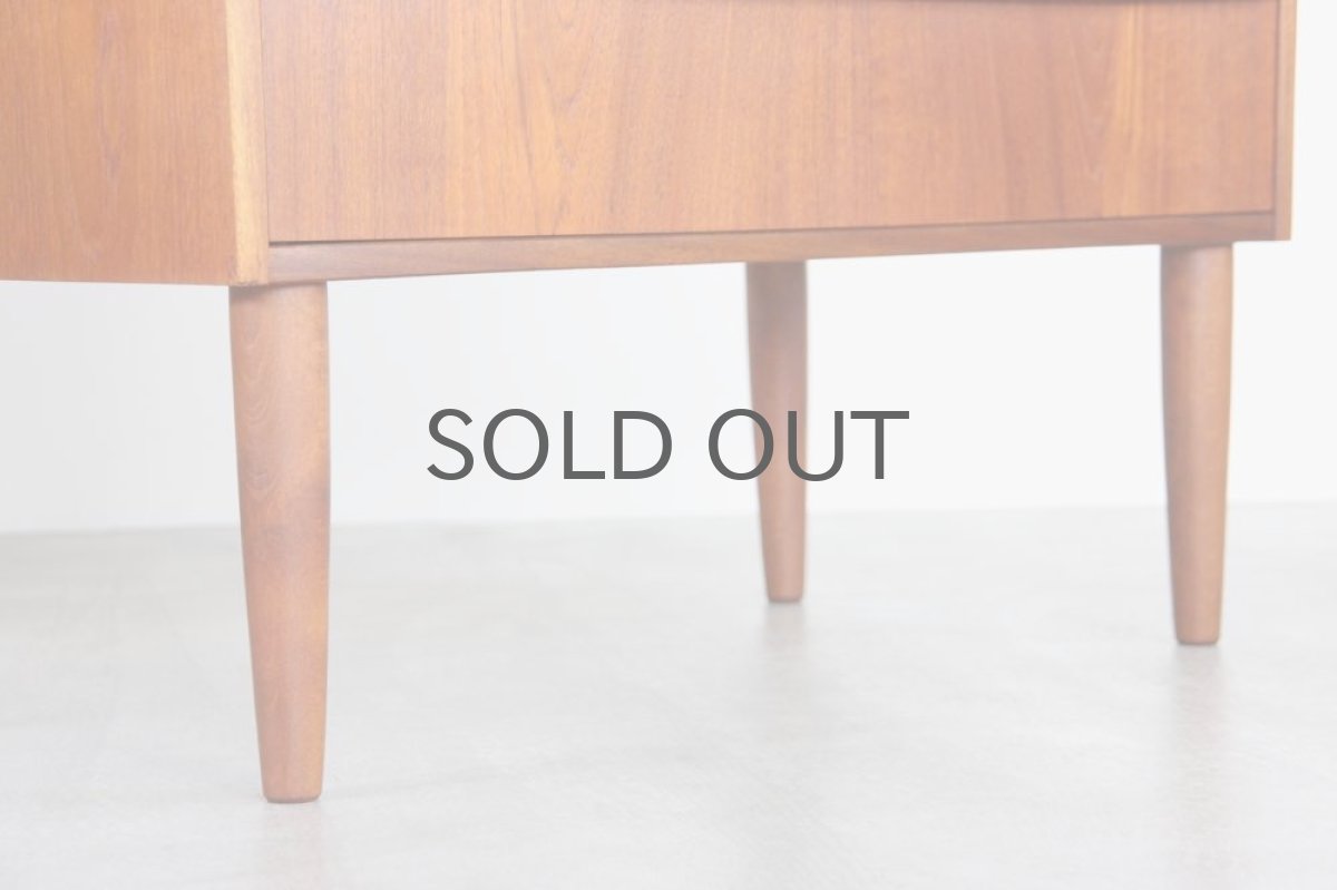 画像7: ビンテージ北欧家具／デンマーク製／チェスト／チーク３段  (7)