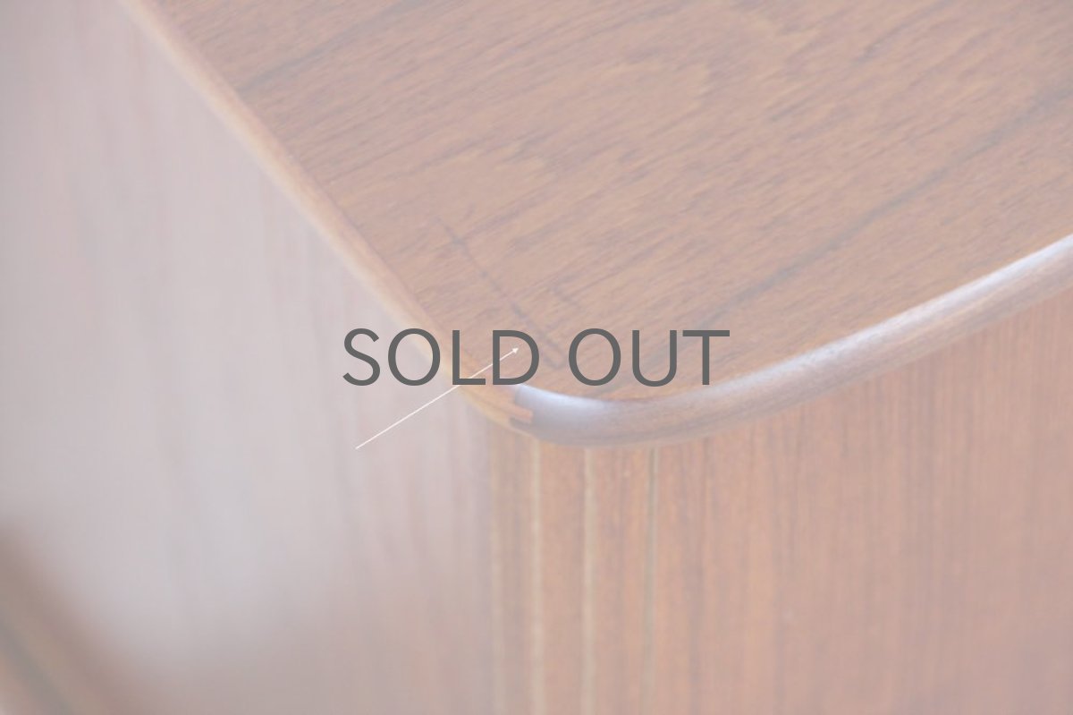 画像5: ビンテージ北欧家具／デンマーク製／ジャバラキャビネット／チーク (5)