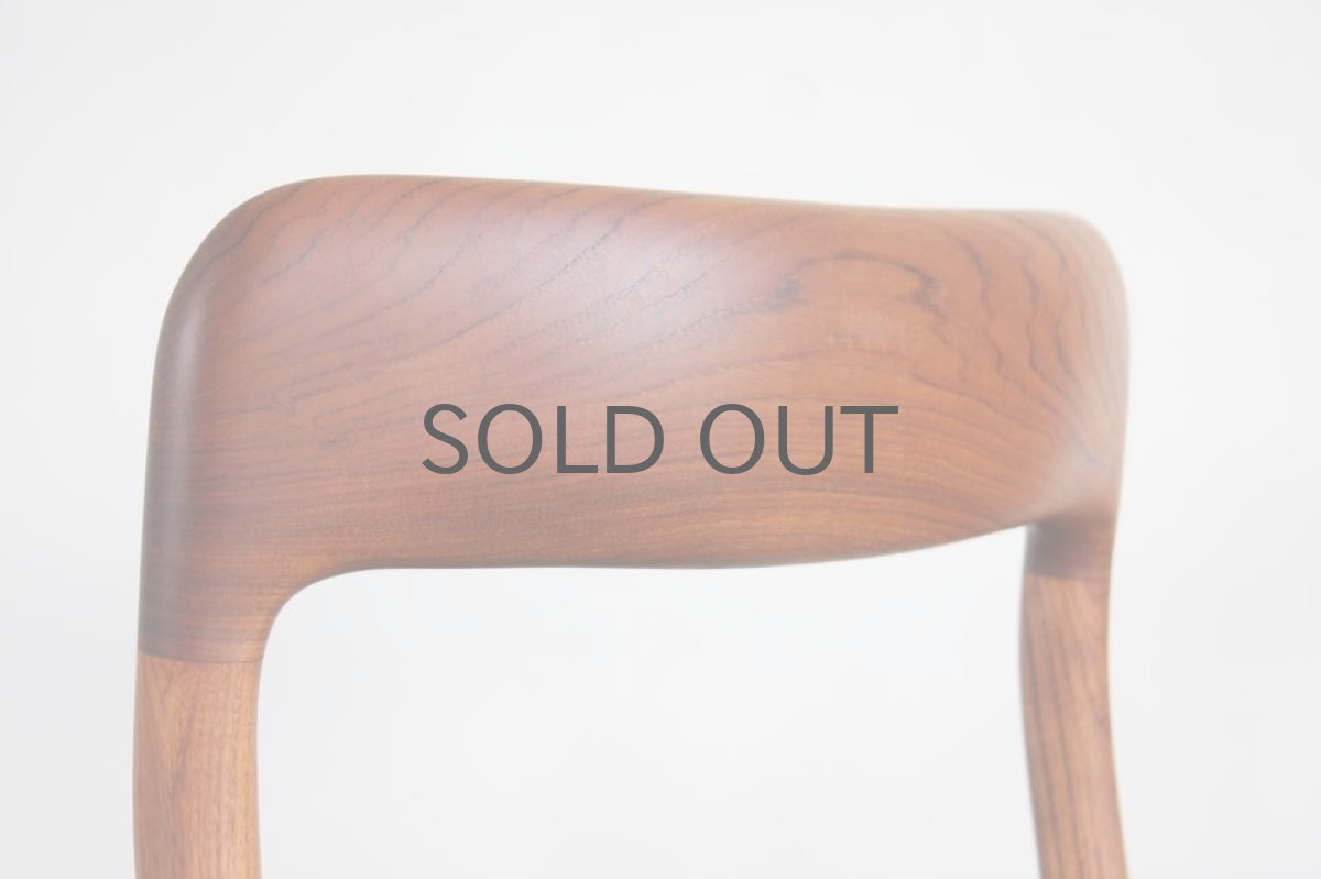 画像11: ビンテージ北欧家具/デンマーク製/J.L.モラー社製/ニルスオットモラー /ダイニングチェア/革張りチーク (11)