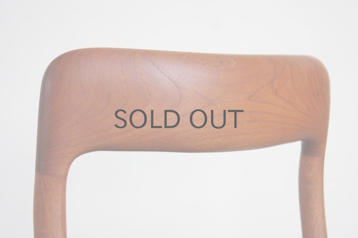 画像10: ビンテージ北欧家具/デンマーク製/J.L.モラー社製/ニルスオットモラー /ダイニングチェア/革張りチーク (10)