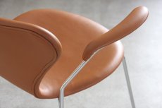 画像3: 北欧ビンテージ家具/Fritz Hansen/フリッツ・ハンセン/セブンチェア/アルネ・ヤコブセン/アーム付き革張り　 (3)