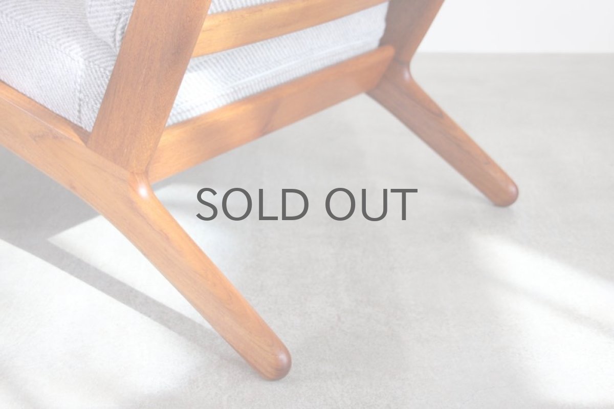 画像4: ビンテージ北欧家具/Hans j Wegner/ハンス J ウェグナー/ゲタマ/GE290/チーク  (4)