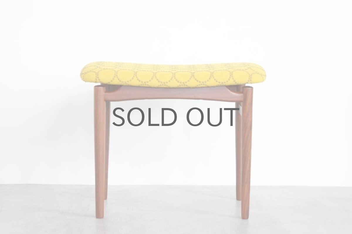 画像4: ビンテージ北欧家具/デンマーク製スツール✕ミナ ペルホネン/タンバリン (4)