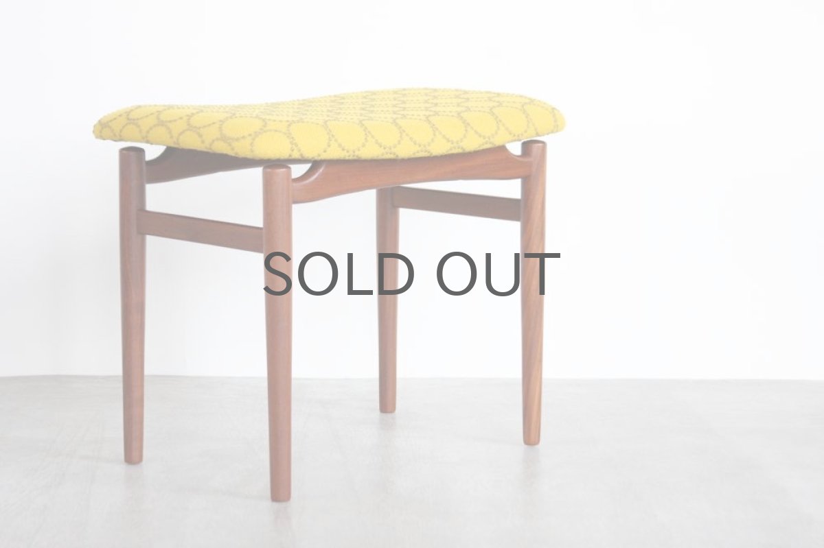 画像2: ビンテージ北欧家具/デンマーク製スツール✕ミナ ペルホネン/タンバリン (2)