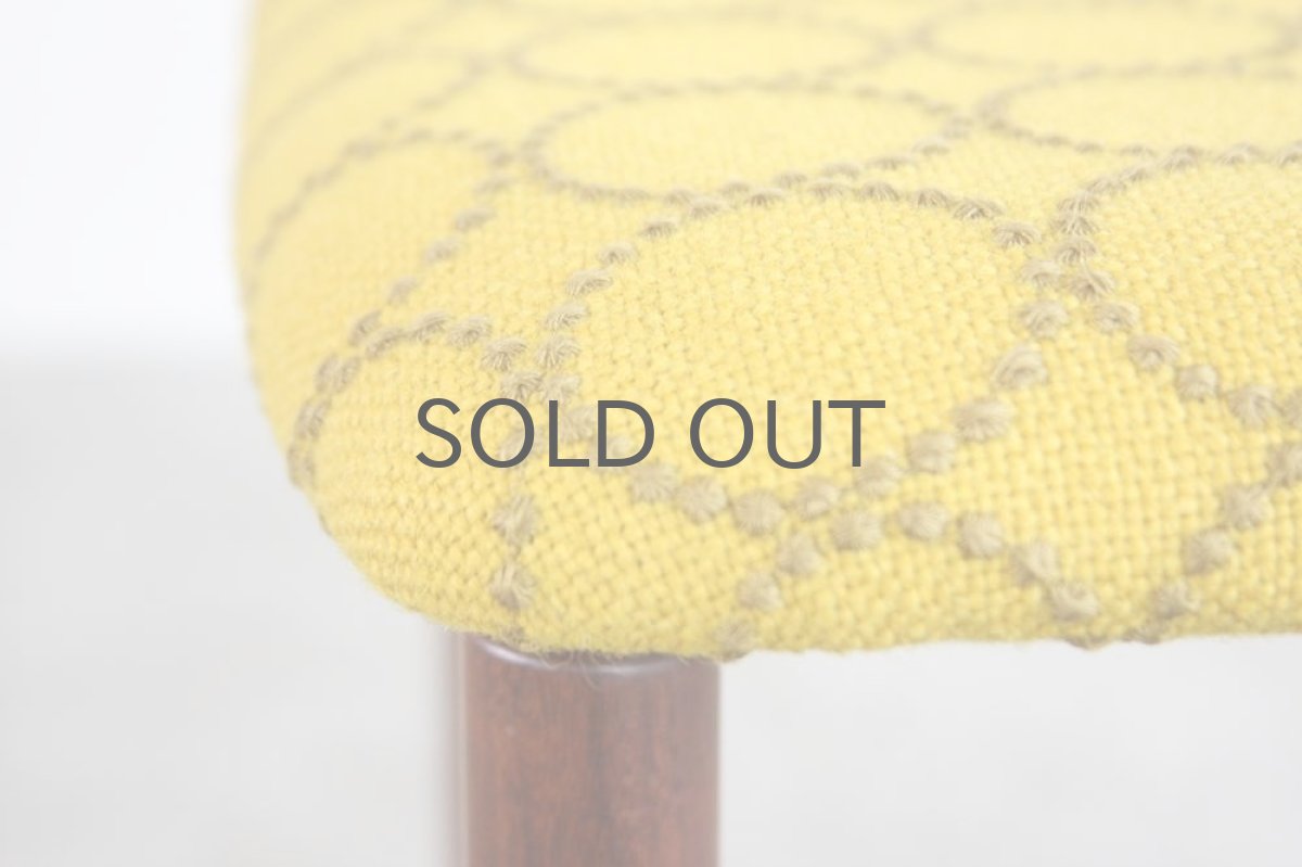 画像6: ビンテージ北欧家具/デンマーク製スツール✕ミナ ペルホネン/タンバリン (6)