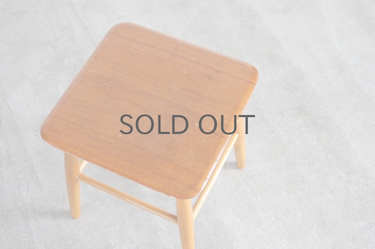 画像4: ビンテージ北欧家具/ Ilmari Tapiovaara/イルマリ・タピオヴァーラ/ファネットスツール/EDSBY VERKEN/ナチュラル (4)