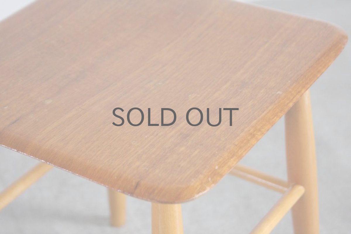 画像3: ビンテージ北欧家具/ Ilmari Tapiovaara/イルマリ・タピオヴァーラ/ファネットスツール/EDSBY VERKEN/ナチュラル (3)