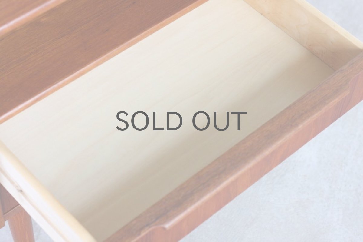 画像6: ビンテージ北欧家具/デンマーク製/チェスト/チーク2段+オープン (6)