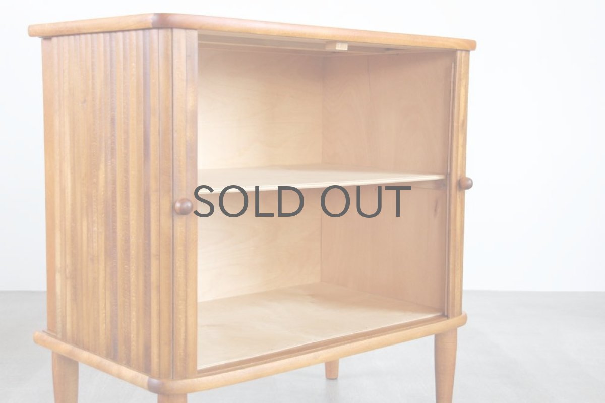 画像7: ビンテージ北欧家具/デンマーク製/ジャバラ扉/キャビネット (7)