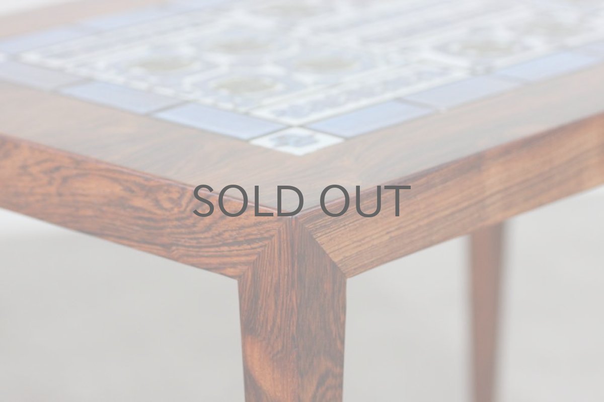 画像5: ビンテージ北欧家具/デンマーク/ロイヤルコペンハーゲン/ローズウッド/タイルテーブル (5)