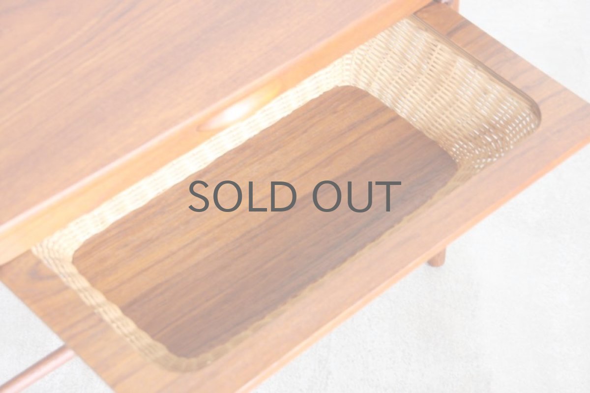 画像6: ビンテージ北欧家具/デンマーク/ソーイングキャビネット/チーク (6)