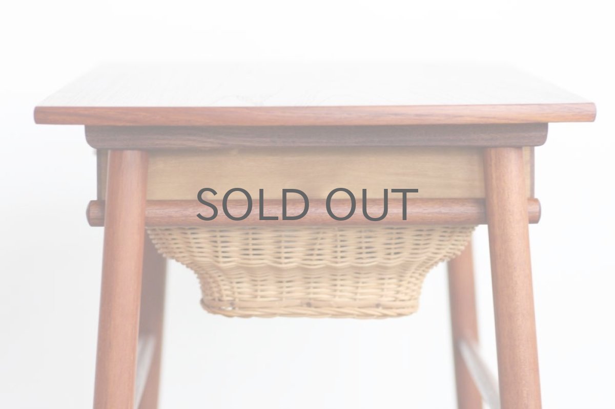 画像4: ビンテージ北欧家具/デンマーク/ソーイングキャビネット/チーク (4)