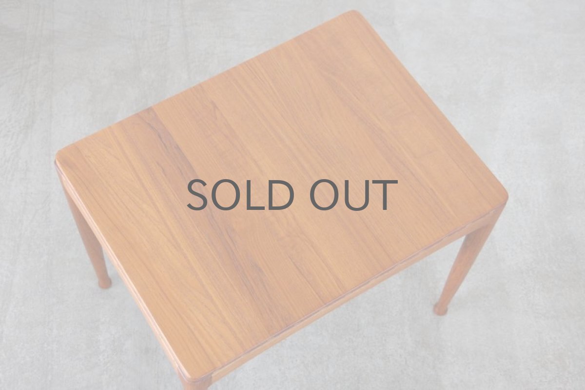画像3: 北欧ビンテージ家具/スウェーデン製/Tingstoms/チーク無垢/サイドテーブル  (3)