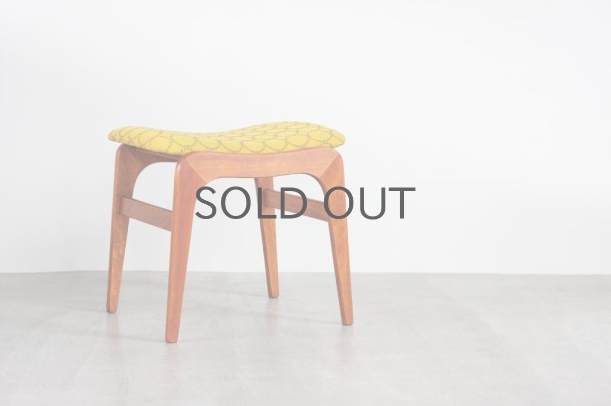 画像2: ビンテージ北欧家具/デンマーク製スツール✕ミナ ペルホネン/タンバリン (2)