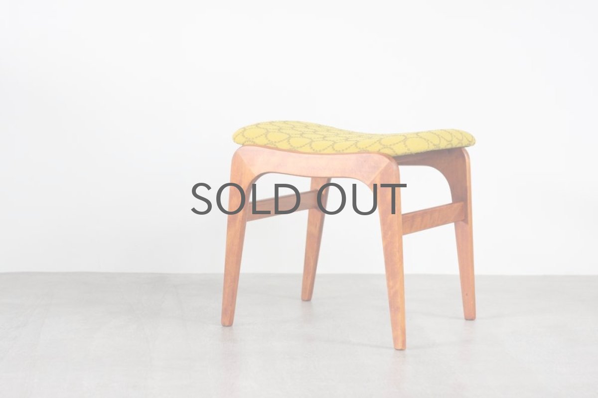 画像3: ビンテージ北欧家具/デンマーク製スツール✕ミナ ペルホネン/タンバリン (3)