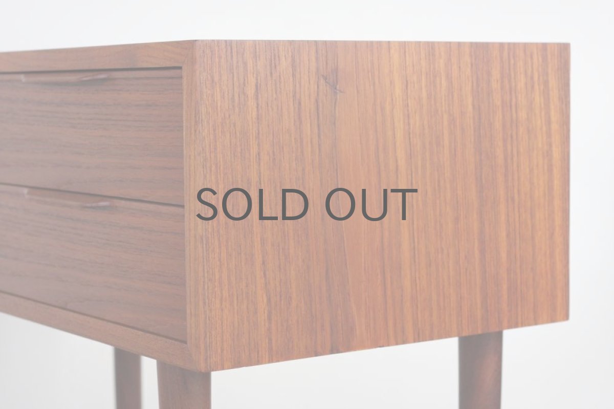 画像5: ビンテージ北欧家具/デンマーク製/チェスト/チーク/2段4引き出し (5)