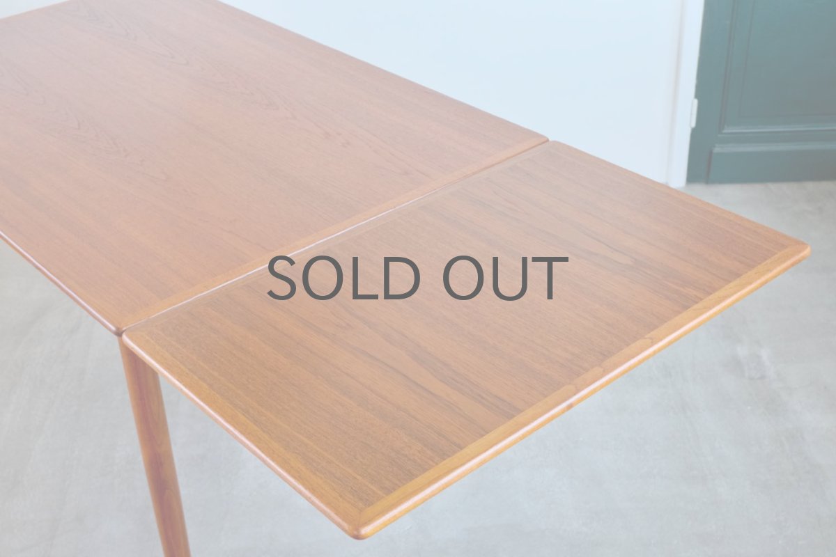 画像5: 北欧ビンテージ家具/デンマーク製 /ダイニングテーブル/H.Sigh & Søns Møbelfabrik/デニッシュコントロール/チーク/W130m (5)