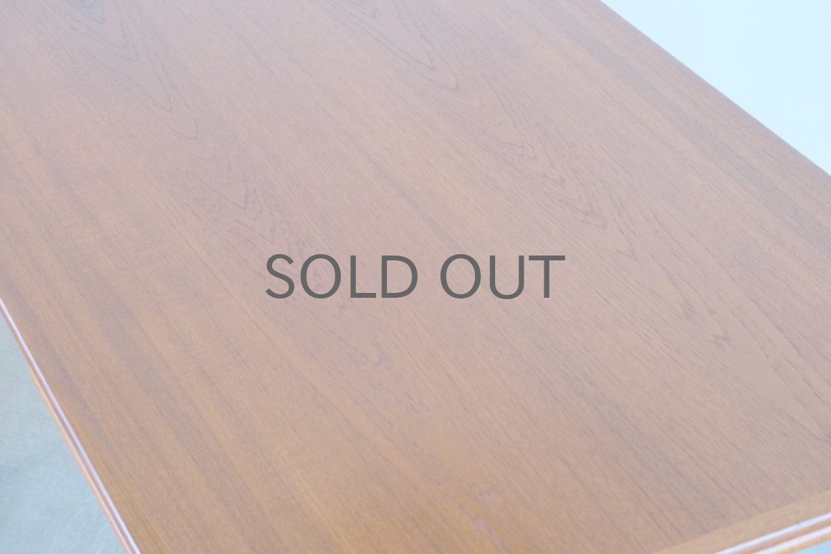 画像8: 北欧ビンテージ家具/デンマーク製 /ダイニングテーブル/H.Sigh & Søns Møbelfabrik/デニッシュコントロール/チーク/W130m (8)