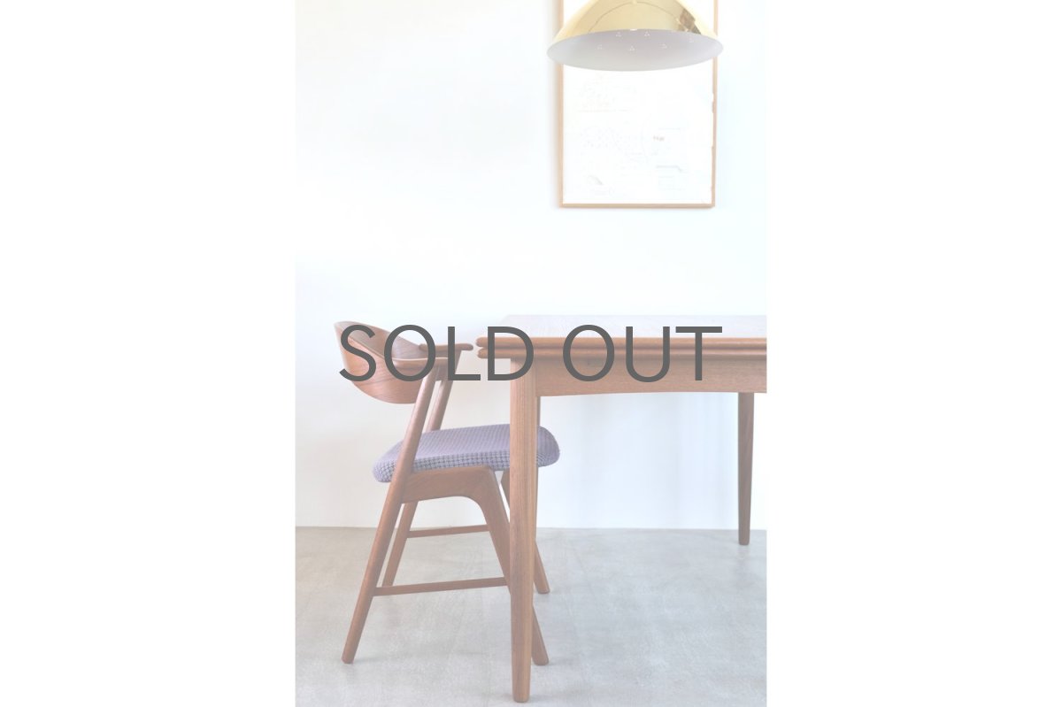 画像7: 北欧ビンテージ家具/デンマーク製/カイ・クリスチャンセン/ダイニングチェア/ネイルチェア/チーク (7)