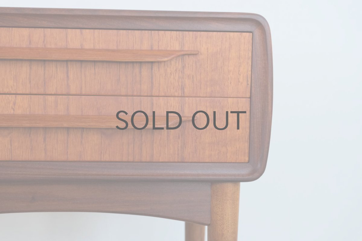 画像2: ビンテージ北欧家具/デンマーク製/Johannes Andersen/ヨハネス・アンダーセン/スモールチェスト/チーク (2)