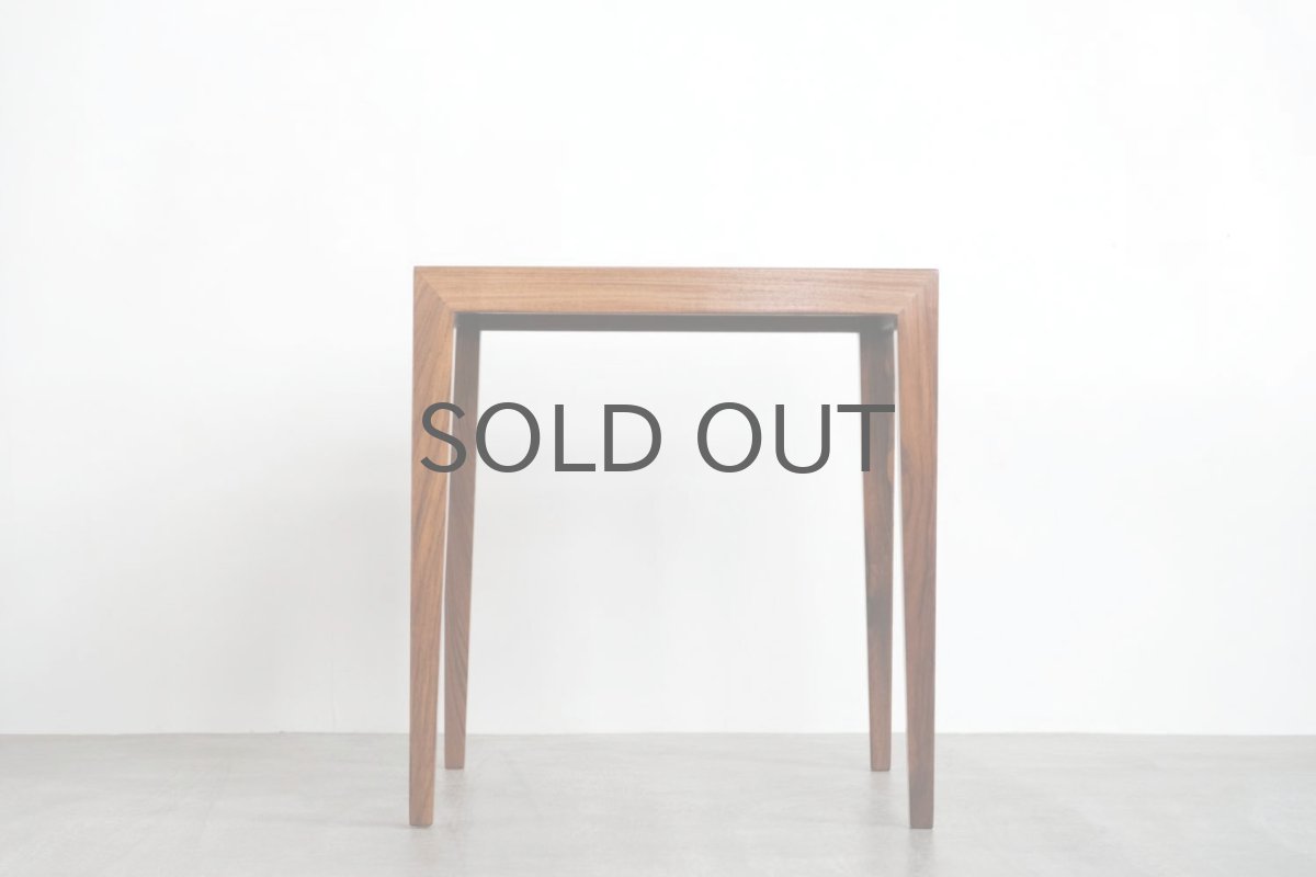 画像2: ビンテージ北欧家具/デンマーク/ロイヤルコペンハーゲン/タイルトップ/サイドテーブル/ローズウッド (2)