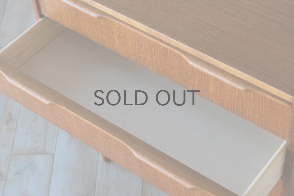 画像7: 北欧ビンテージ家具/デンマーク製/チェスト/チーク/3段  (7)